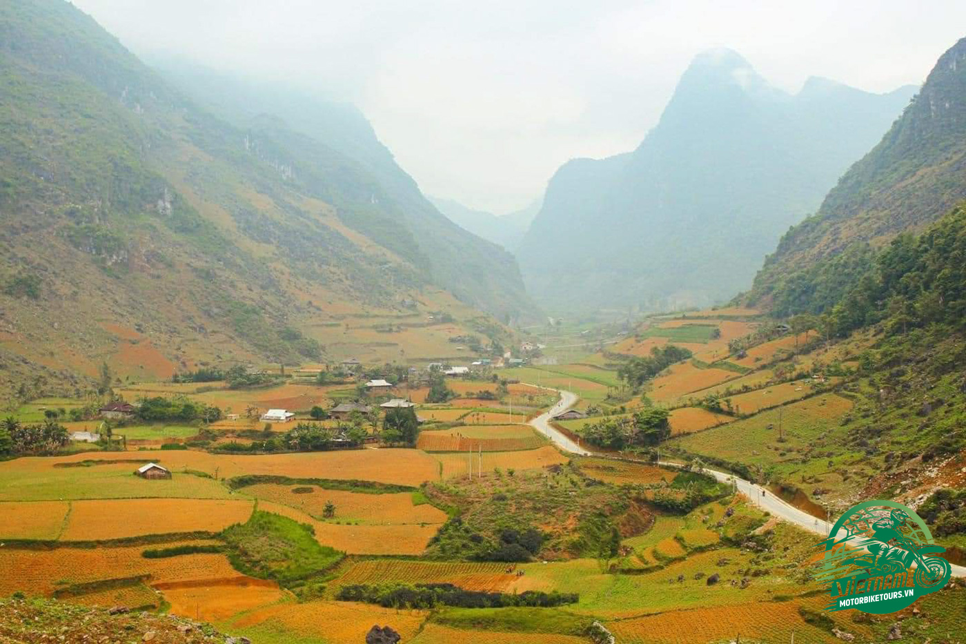 Cao Bang top view